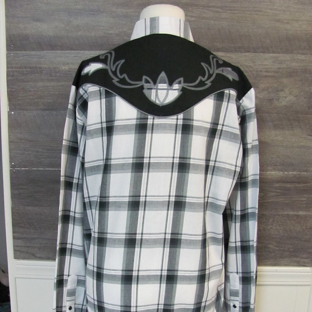 ROPER MENS WESTERN STYLE RODEO SHIRT - Picture 6 of 11